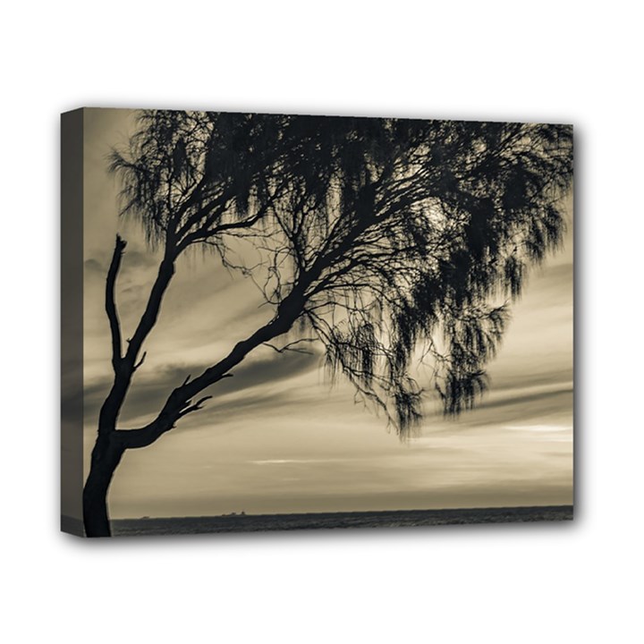 Coast Sunset Scene, Montevideo, Uruguay Canvas 10  x 8  (Stretched)