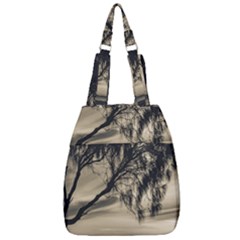 Coast Sunset Scene, Montevideo, Uruguay Center Zip Backpack by dflcprintsclothing