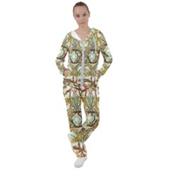 Multicolored Modern Collage Print Women s Tracksuit