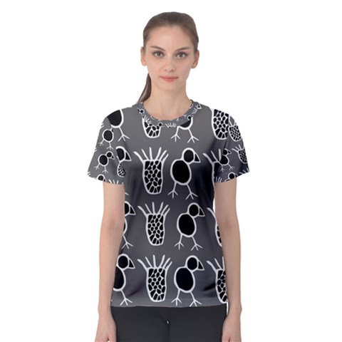 Njhb Vectorized Women s Sport Mesh Tee by CHPALTD