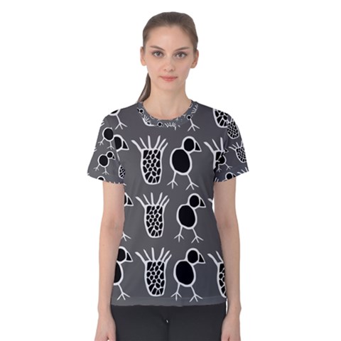 Njhb Vectorized Women s Cotton Tee by CHPALTD