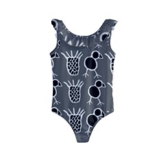 Njhb Vectorized Kids  Frill Swimsuit