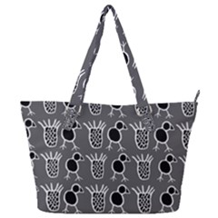 Njhb Vectorized Full Print Shoulder Bag