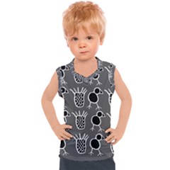 Njhb Vectorized Kids  Sport Tank Top