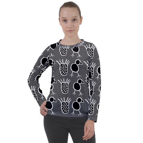 Njhb Vectorized Women s Long Sleeve Raglan Tee by CHPALTD