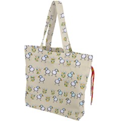 Bnnbnb Drawstring Tote Bag