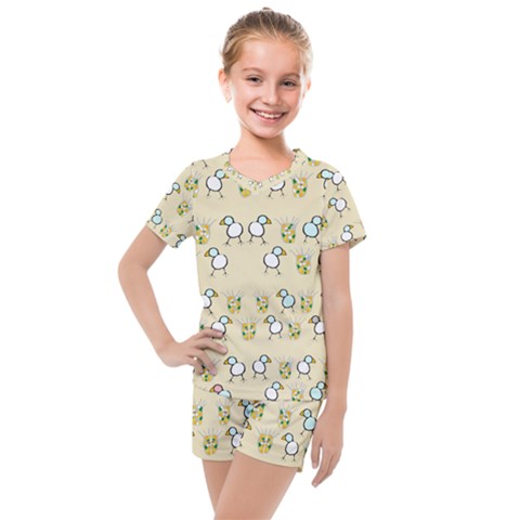 Bnnbnb Kids  Mesh Tee And Shorts Set by CHPALTD