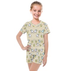 Bnnbnb Kids  Mesh Tee And Shorts Set