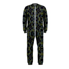 Modern Ornate Stylized Motif Print Onepiece Jumpsuit (kids) by dflcprintsclothing