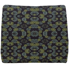 Modern Ornate Stylized Motif Print Seat Cushion by dflcprintsclothing