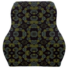 Modern Ornate Stylized Motif Print Car Seat Velour Cushion  by dflcprintsclothing