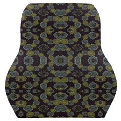 Modern Ornate Stylized Motif Print Car Seat Back Cushion  by dflcprintsclothing