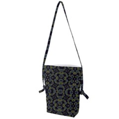 Modern Ornate Stylized Motif Print Folding Shoulder Bag by dflcprintsclothing