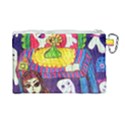 Circus Ghosts Canvas Cosmetic Bag (Large) View2