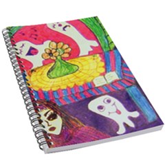 Circus Ghosts 5 5  X 8 5  Notebook by snowwhitegirl