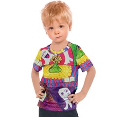 Circus Ghosts Kids  Sports Tee