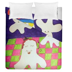 Circus Ghosts Sing Duvet Cover Double Side (queen Size) by snowwhitegirl