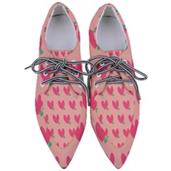 Hearts Pointed Oxford Shoes by tousmignonne25