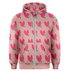 Hearts Men s Zipper Hoodie