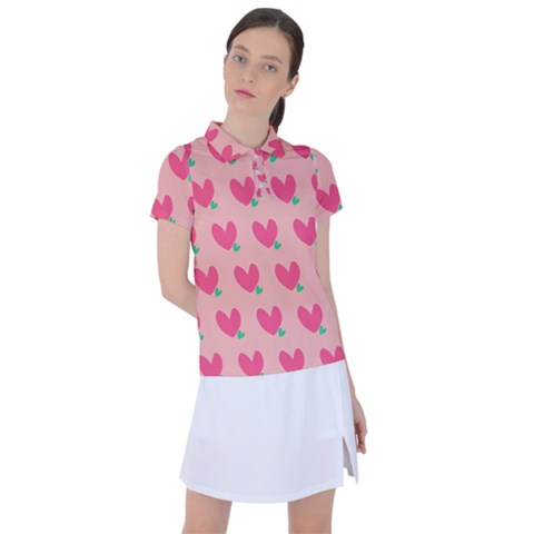 Hearts Women s Polo Tee by tousmignonne25