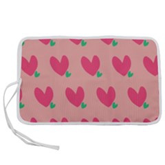 Hearts Pen Storage Case (m)