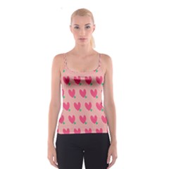 Hearts Spaghetti Strap Top