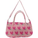 Hearts Removal Strap Handbag View1