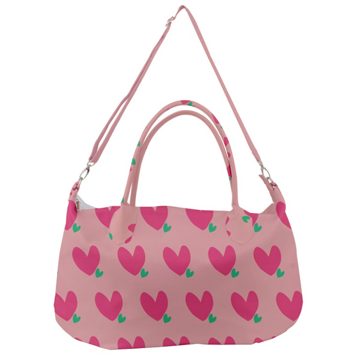 Hearts Removal Strap Handbag