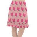 Hearts Fishtail Chiffon Skirt View1