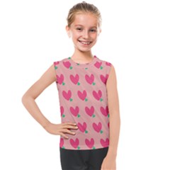 Hearts Kids  Mesh Tank Top