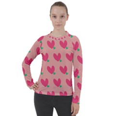 Hearts Women s Pique Long Sleeve Tee