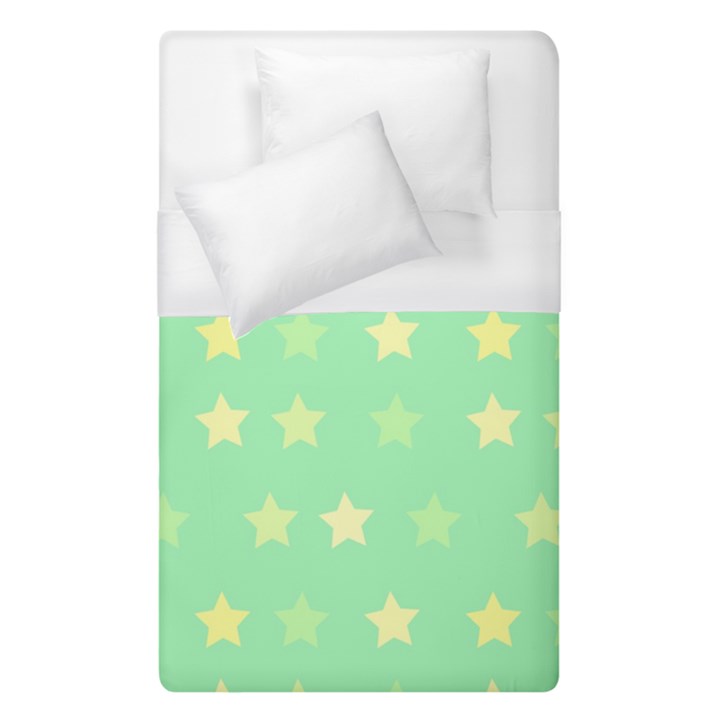 Stars Green Duvet Cover (Single Size)