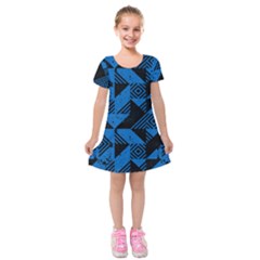 Vision Kids  Short Sleeve Velvet Dress by Sobalvarro