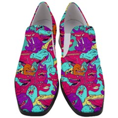 Dinos Women Slip On Heel Loafers by Sobalvarro