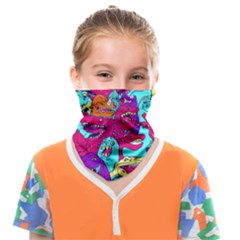 Dinos Face Covering Bandana (kids) by Sobalvarro