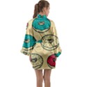 Donuts Long Sleeve Satin Kimono View2