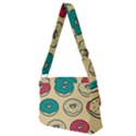 Donuts Full Print Messenger Bag (M) View2