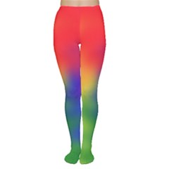 Rainbow Colors Lgbt Pride Abstract Art Tights