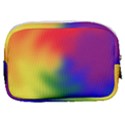 Rainbow Colors LGBT Pride Abstract Art Make Up Pouch (Small) View2