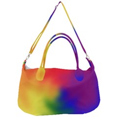 Rainbow Colors Lgbt Pride Abstract Art Removal Strap Handbag by yoursparklingshop