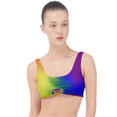 Rainbow Colors Lgbt Pride Abstract Art The Little Details Bikini Top by yoursparklingshop