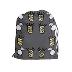 CCHPA Coloured Pineapple Drawstring Pouch (XL)