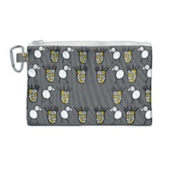 CCHPA Coloured Pineapple Canvas Cosmetic Bag (Large)