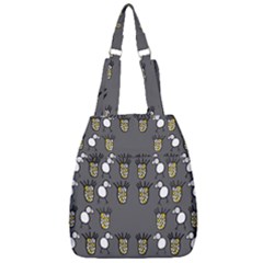 CCHPA Coloured Pineapple Center Zip Backpack