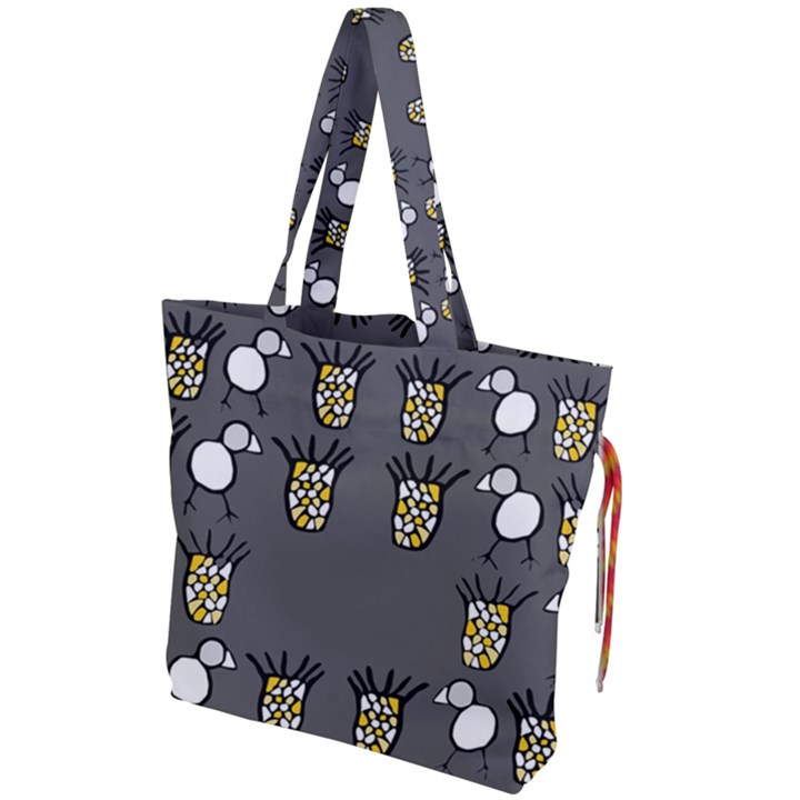 CCHPA Coloured Pineapple Drawstring Tote Bag