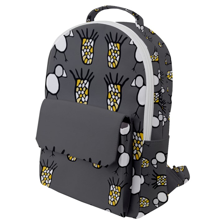 CCHPA Coloured Pineapple Flap Pocket Backpack (Small)