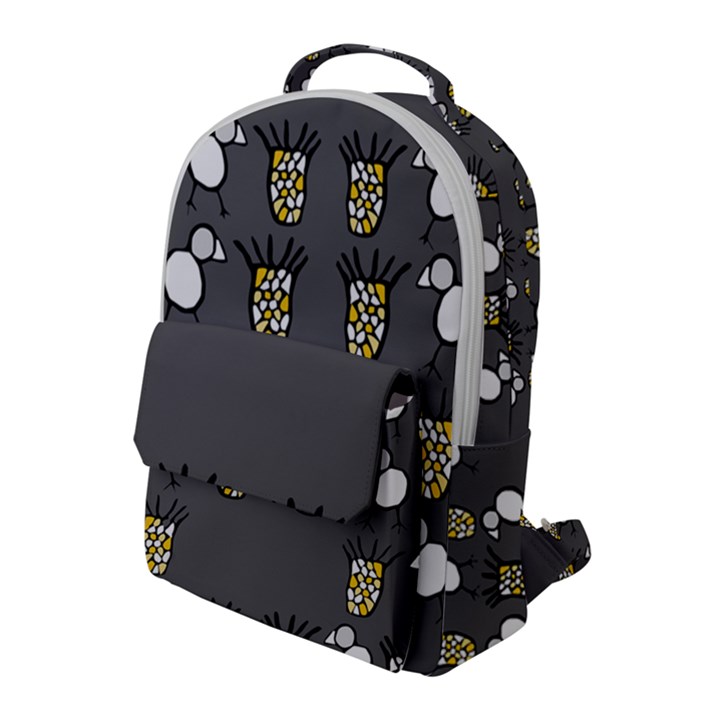 CCHPA Coloured Pineapple Flap Pocket Backpack (Large)