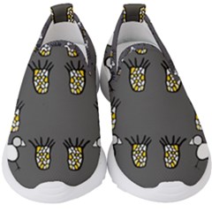 CCHPA Coloured Pineapple Kids  Slip On Sneakers