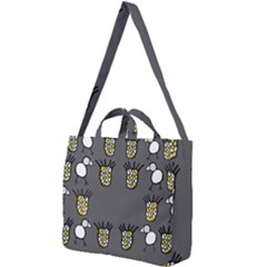 CCHPA Coloured Pineapple Square Shoulder Tote Bag