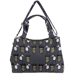 CCHPA Coloured Pineapple Double Compartment Shoulder Bag